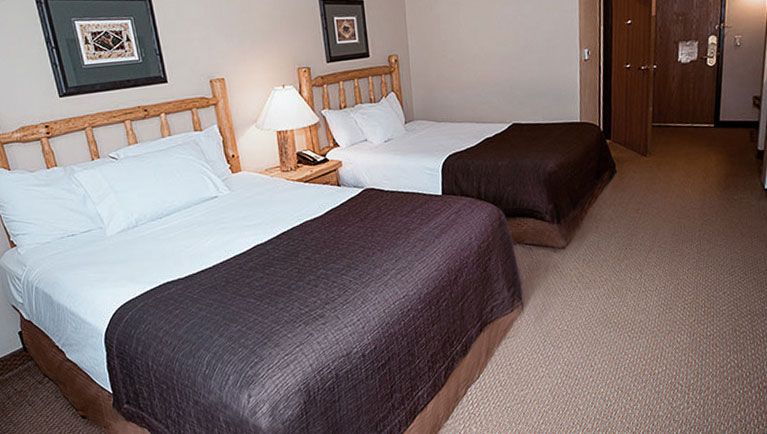 Queen beds in the Double Queen Suite (Standard)